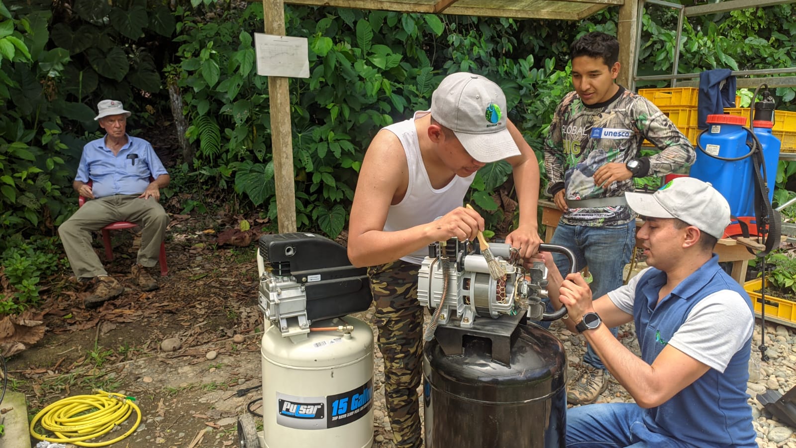 Planta de compresión de gas natural